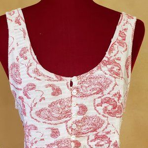Paisley tank top